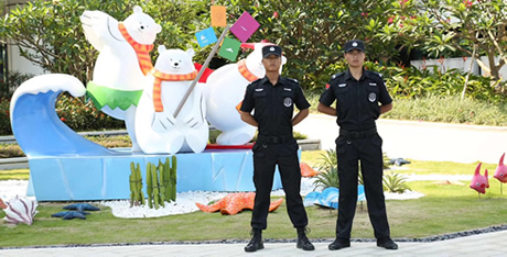 得安保安工作認(rèn)真，勤懇，非常安全可靠!